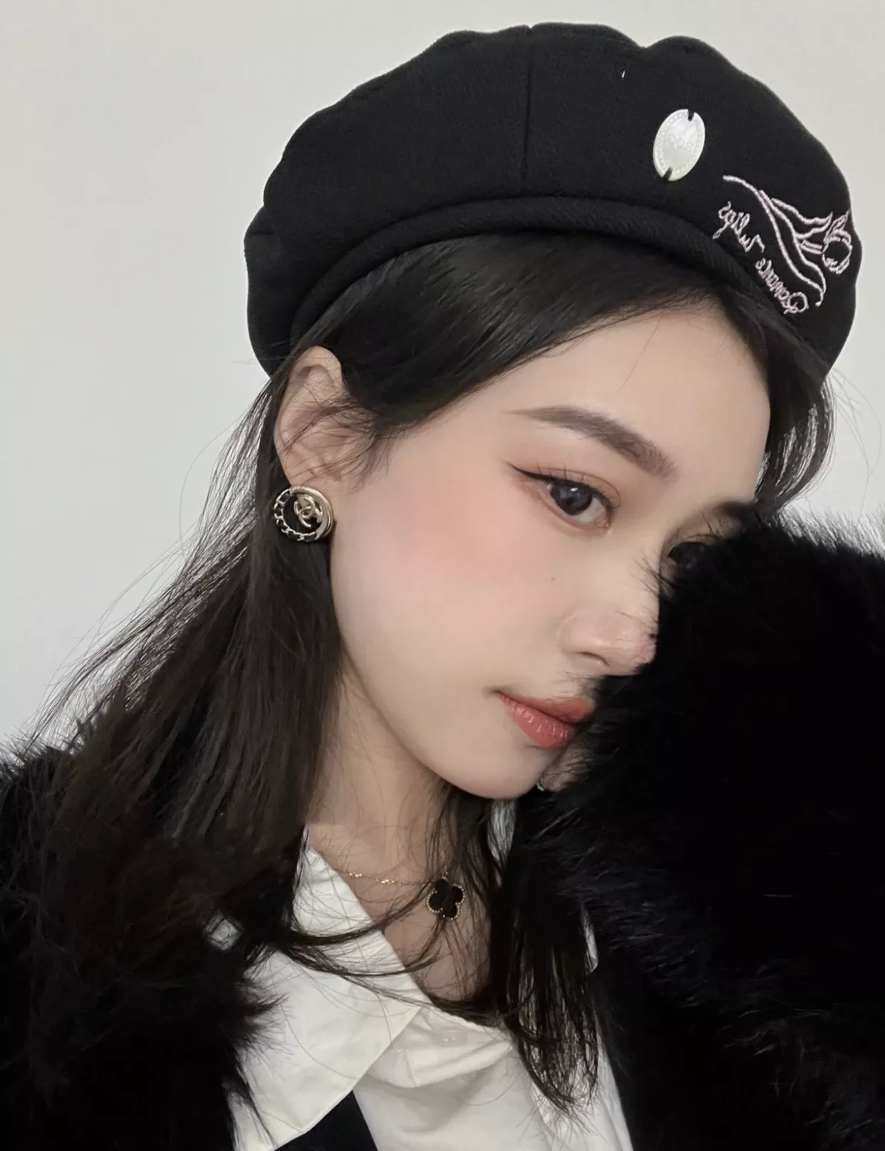 샤넬 체인 디테일 원형 귀걸이 상세 이미지 20