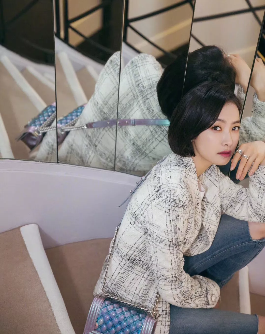 샤넬 와이드 스트라이프 반지 상세 이미지 22