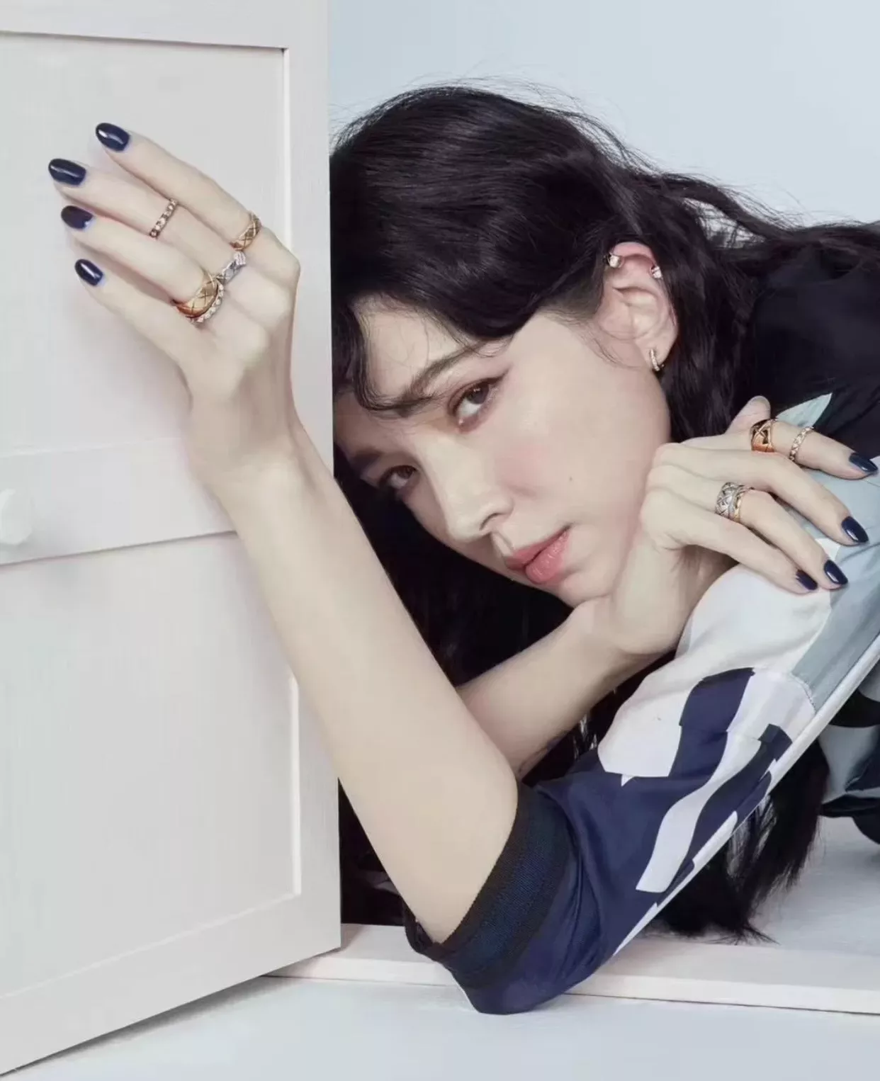 샤넬 코코 크러쉬 퀼팅 패턴 이어링 상세 이미지 15
