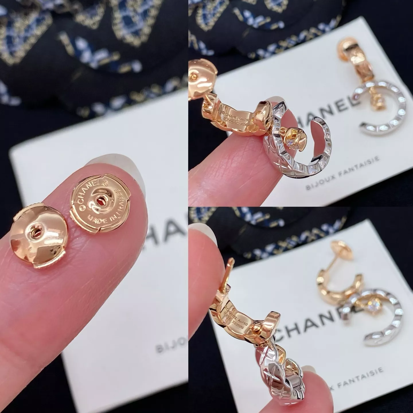 샤넬 코코 크러쉬 워터문 드롭 이어링 상세 이미지 9