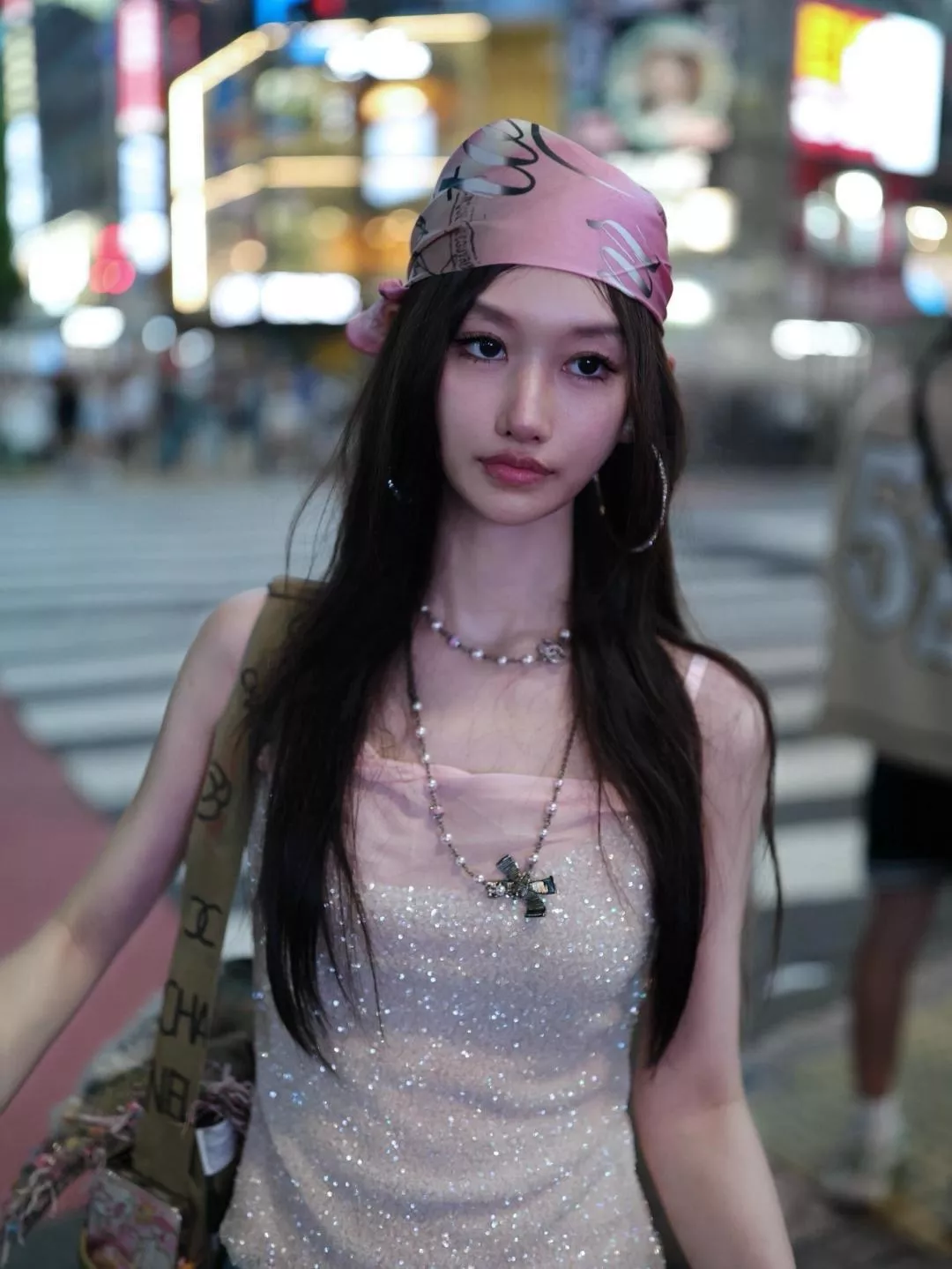 샤넬 진주 롱체인 나비 리본 목걸이 상세 이미지 19
