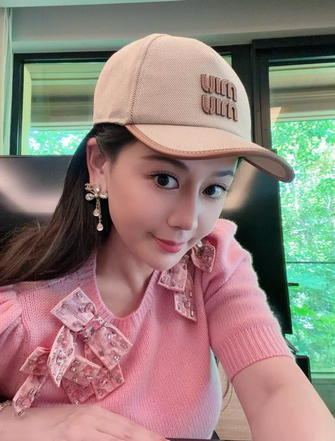 샤넬 삼엽 클로버 더블 C 태슬 이어링 상세 이미지 7