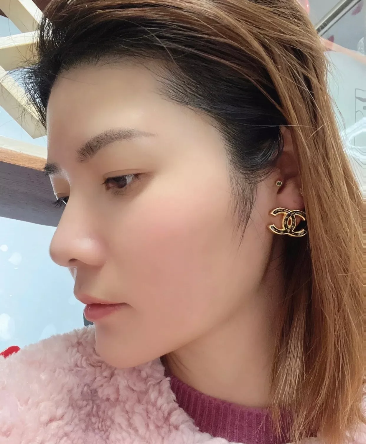샤넬 더블 C 이어스터드 상세 이미지 19
