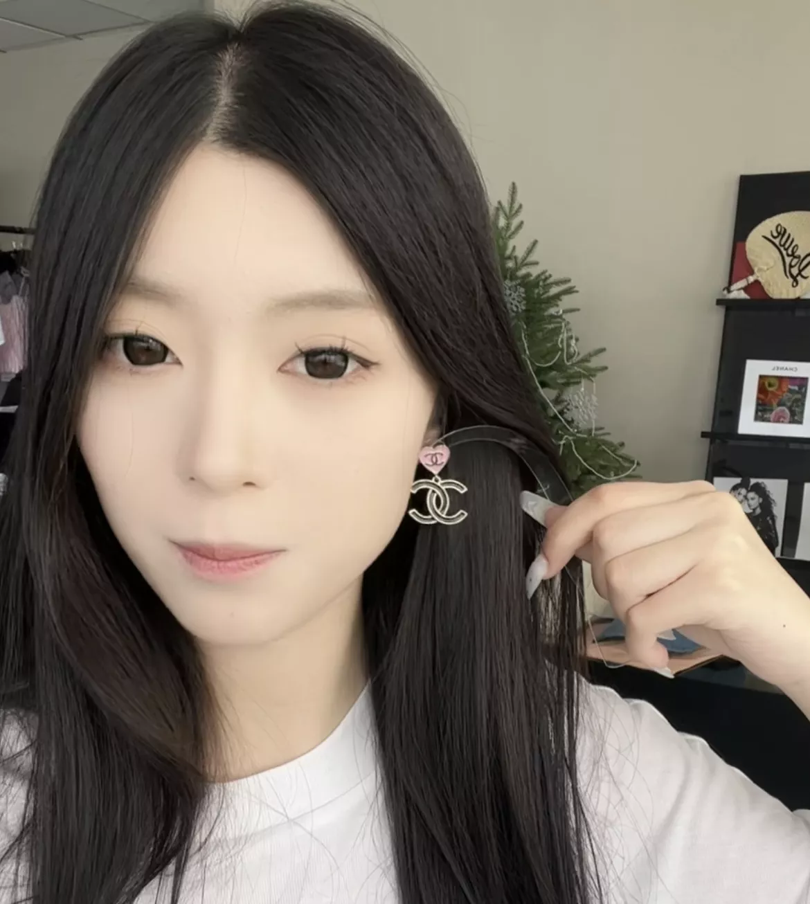 샤넬 하트 더블 C 귀걸이 상세 이미지 17