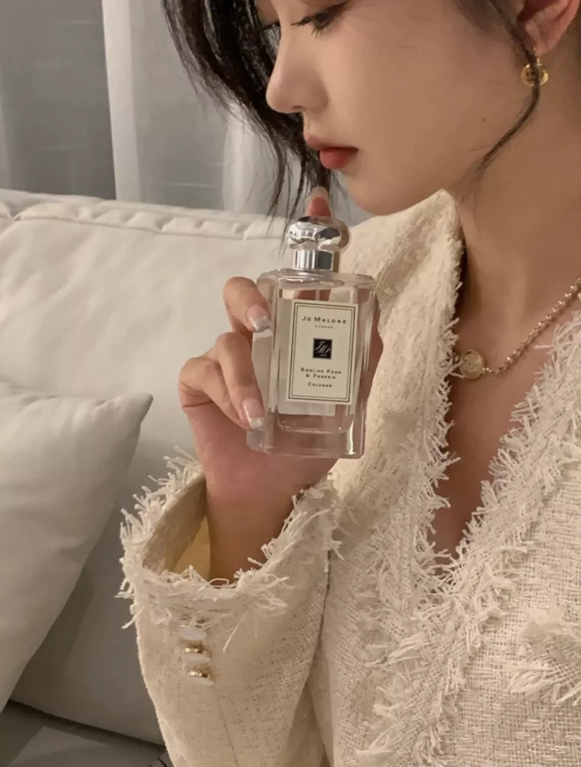 샤넬 빈티지 스타일 골드 이어링 상세 이미지 23