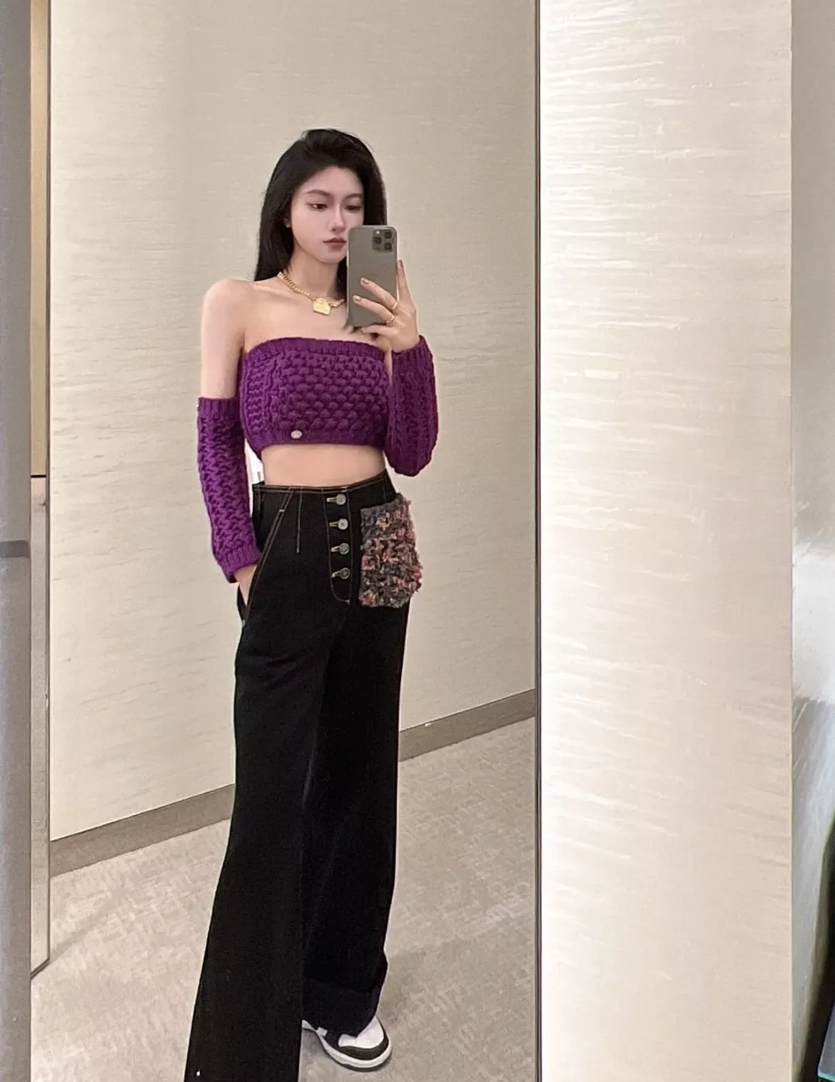 샤넬 굵은 체인 초커 목걸이 상세 이미지 10