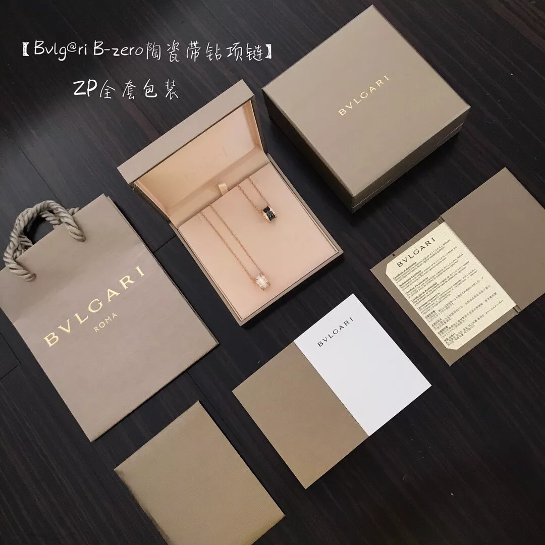불가리 세라믹 포인트 장식 목걸이 상세 이미지 1