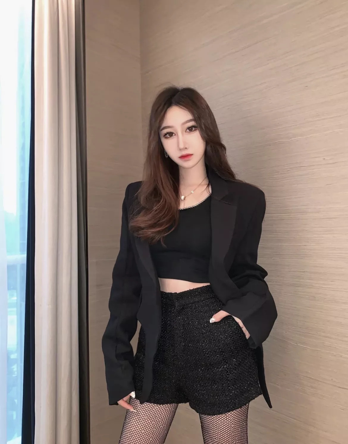 불가리 세라믹 포인트 장식 목걸이 상세 이미지 12