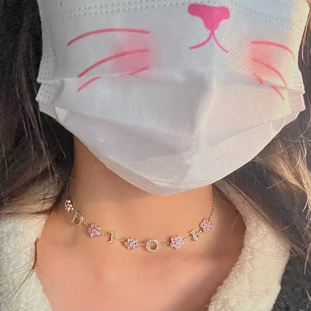디올 빈티지 플라워 모티브 목걸이 상세 이미지 17
