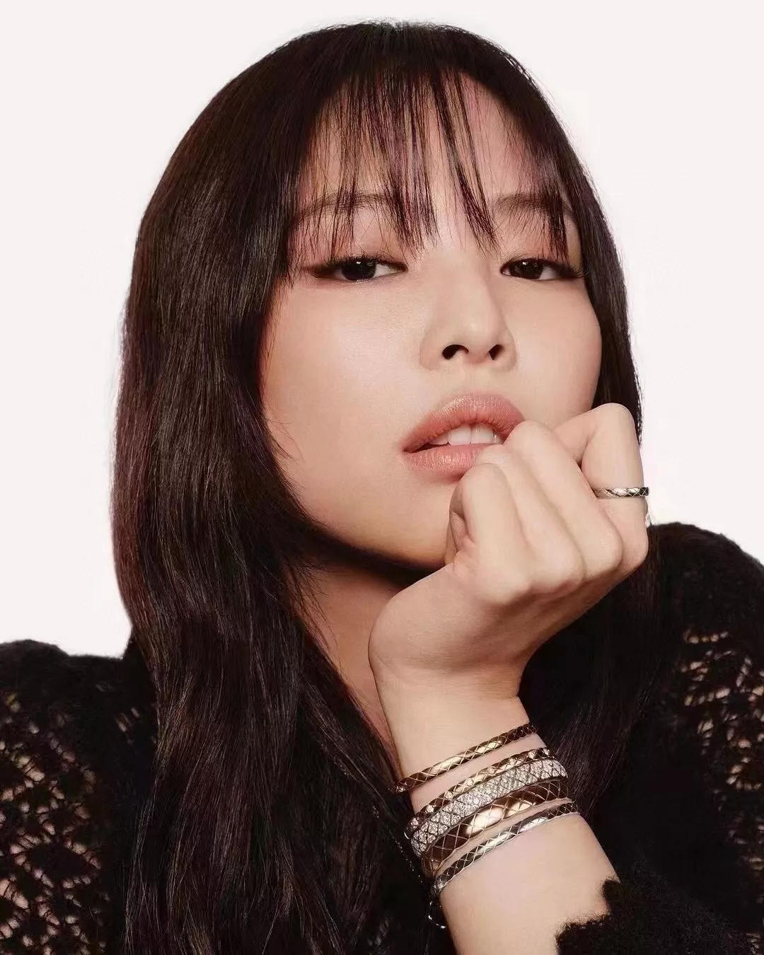 샤넬 퀼팅 패턴 하프 다이아 뱅글 팔찌 상세 이미지 38