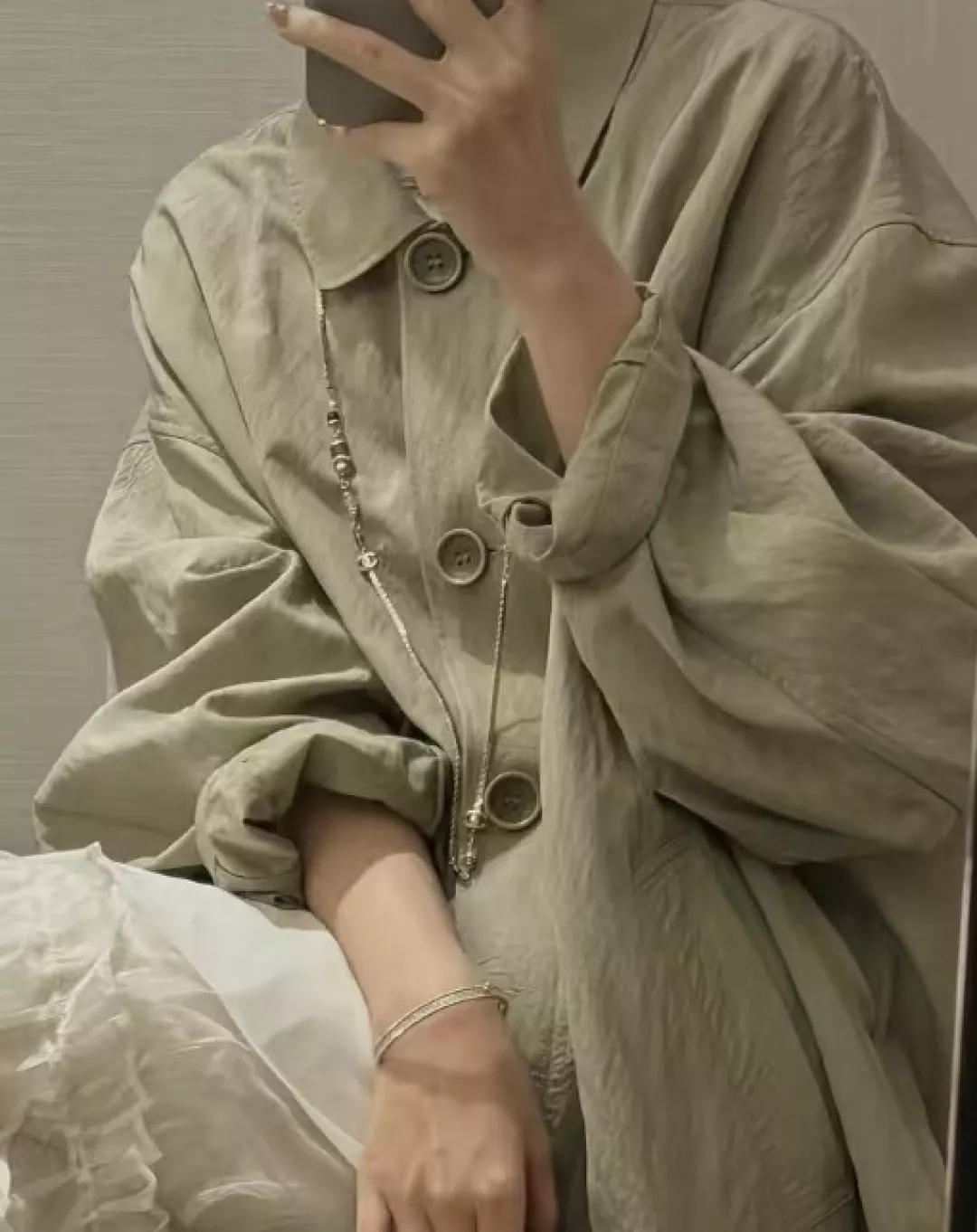 샤넬 더블 C 롱 체인 목걸이 상세 이미지 17