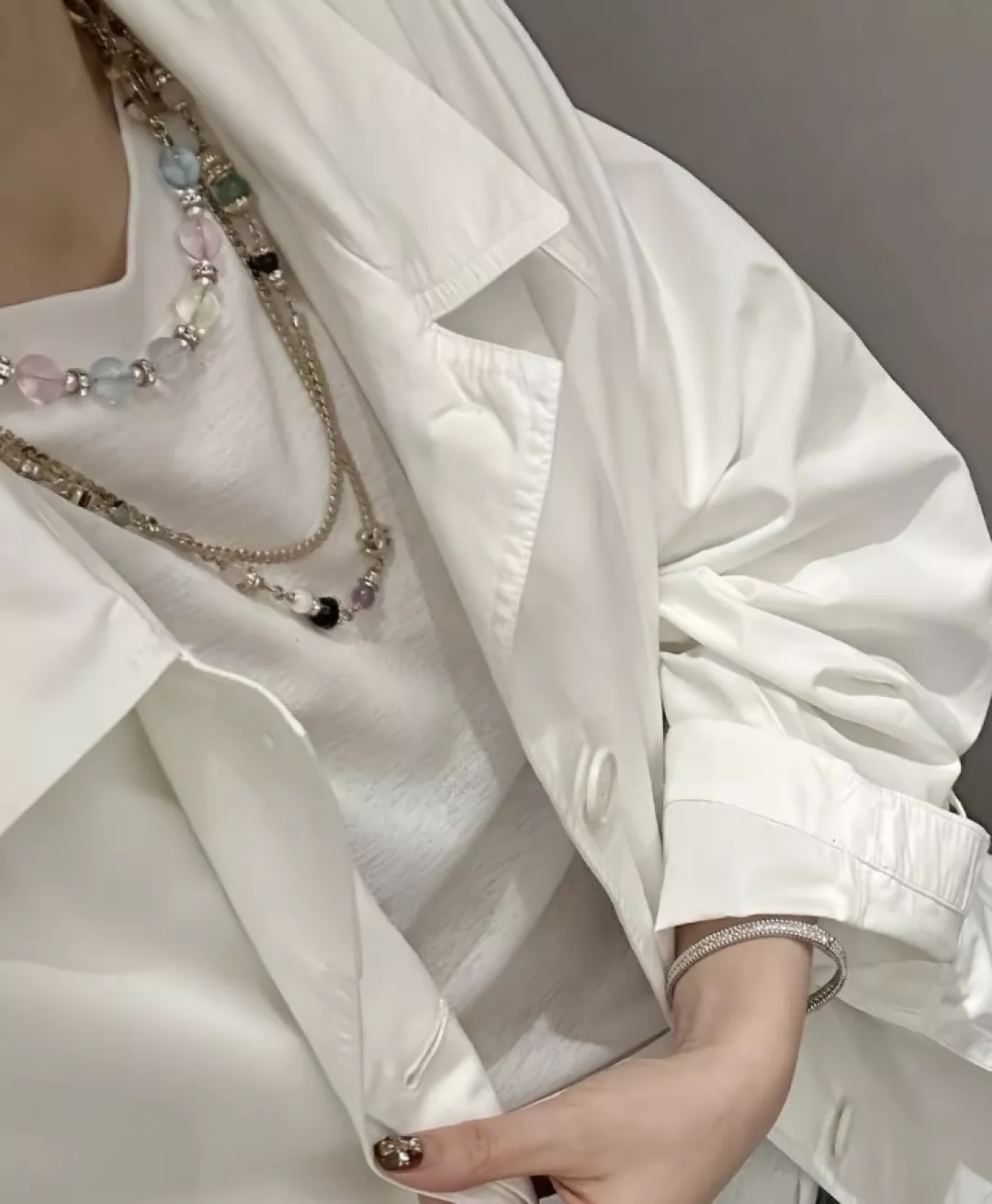 샤넬 더블 C 롱 체인 목걸이 상세 이미지 20