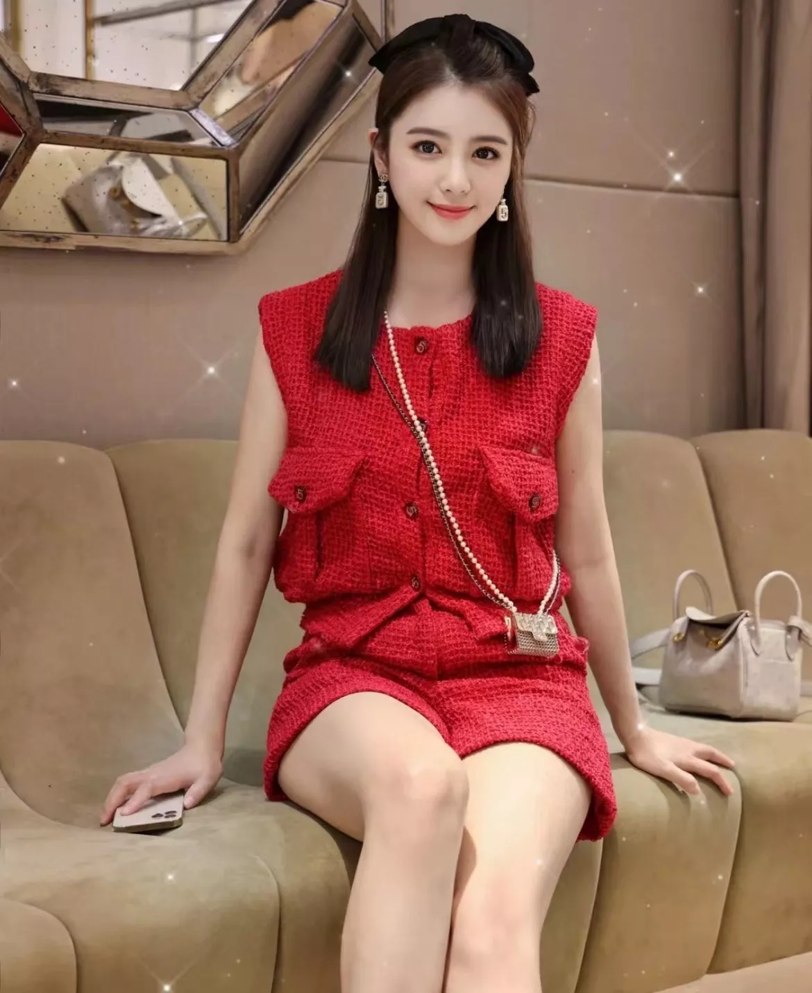 샤넬 N°5 향수병 모티브 귀걸이 상세 이미지 33