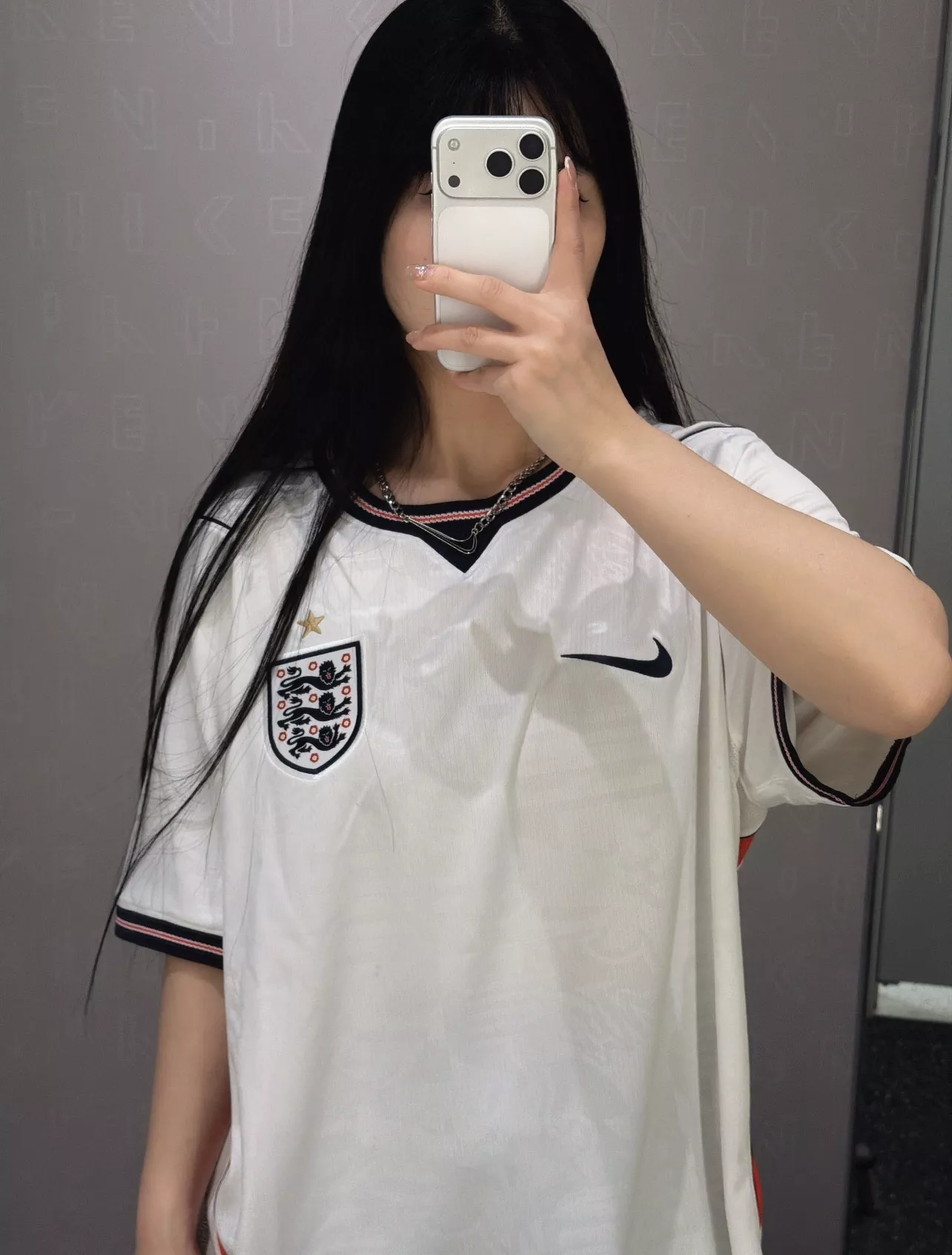 나이키 잉글랜드 홈 축구 유니폼 팬 버전 반소매 티셔츠 상세 이미지 35