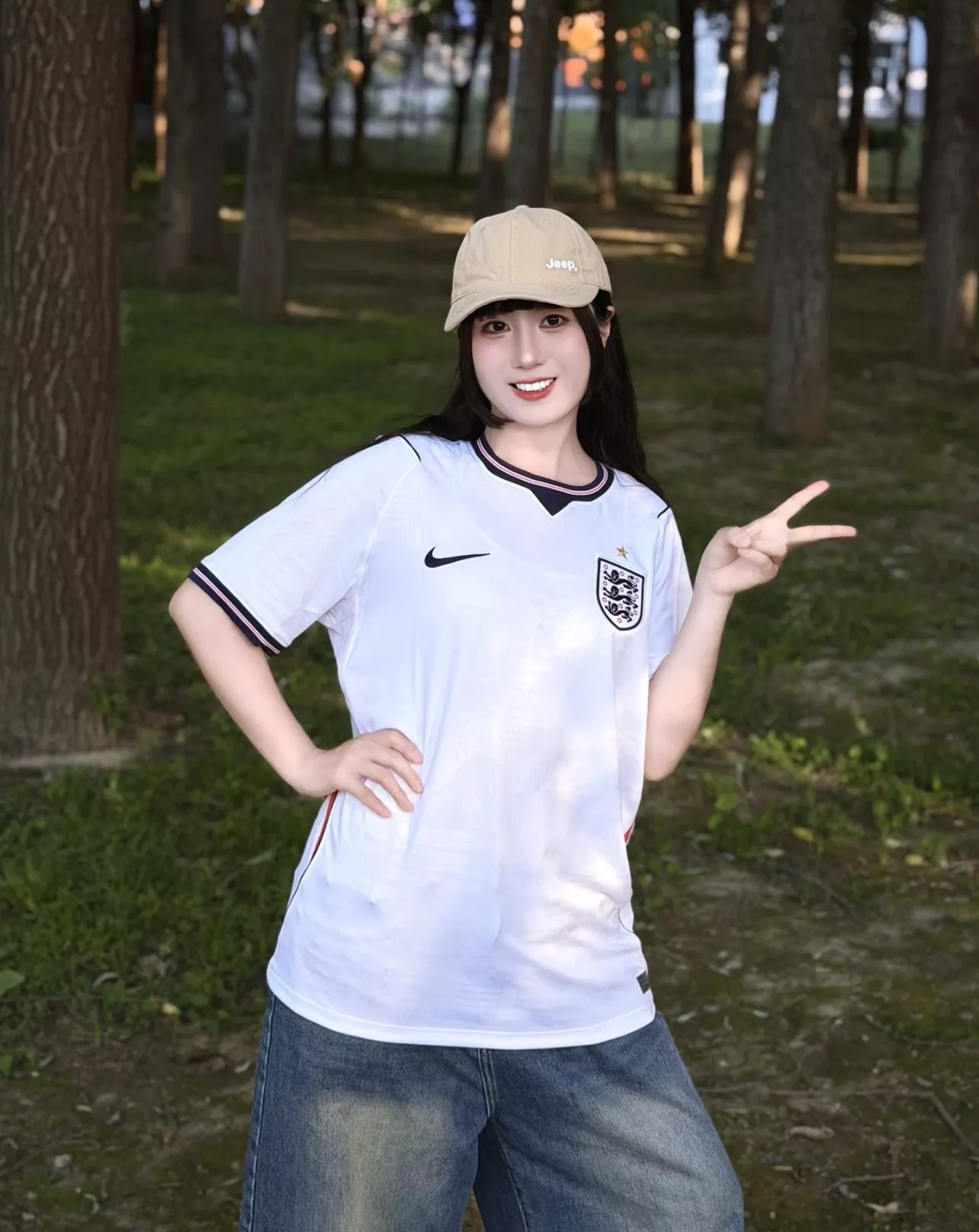 나이키 잉글랜드 홈 축구 유니폼 팬 버전 반소매 티셔츠 상세 이미지 38