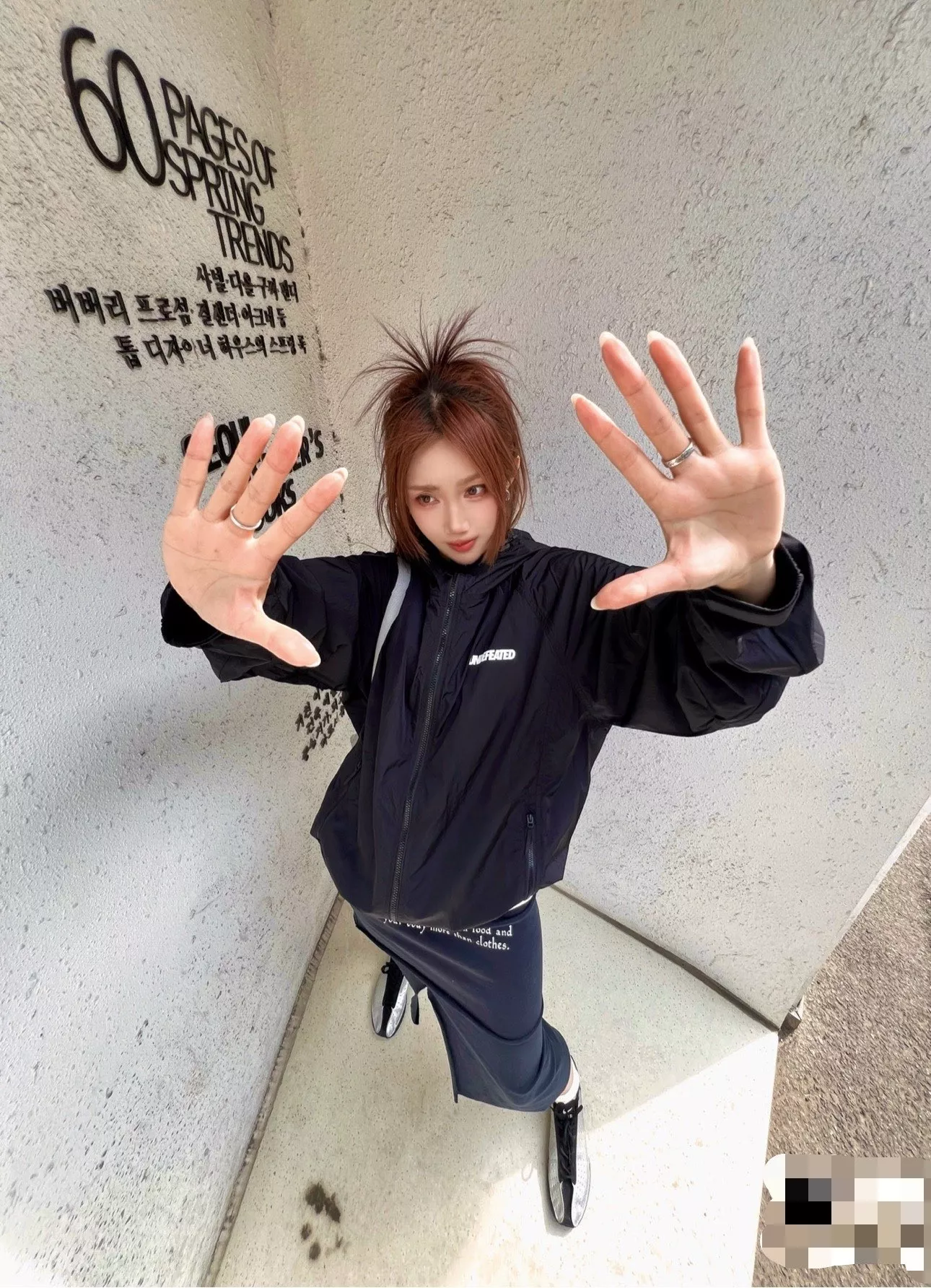 언디피티드 로고 경량 후드 재킷 상세 이미지 21