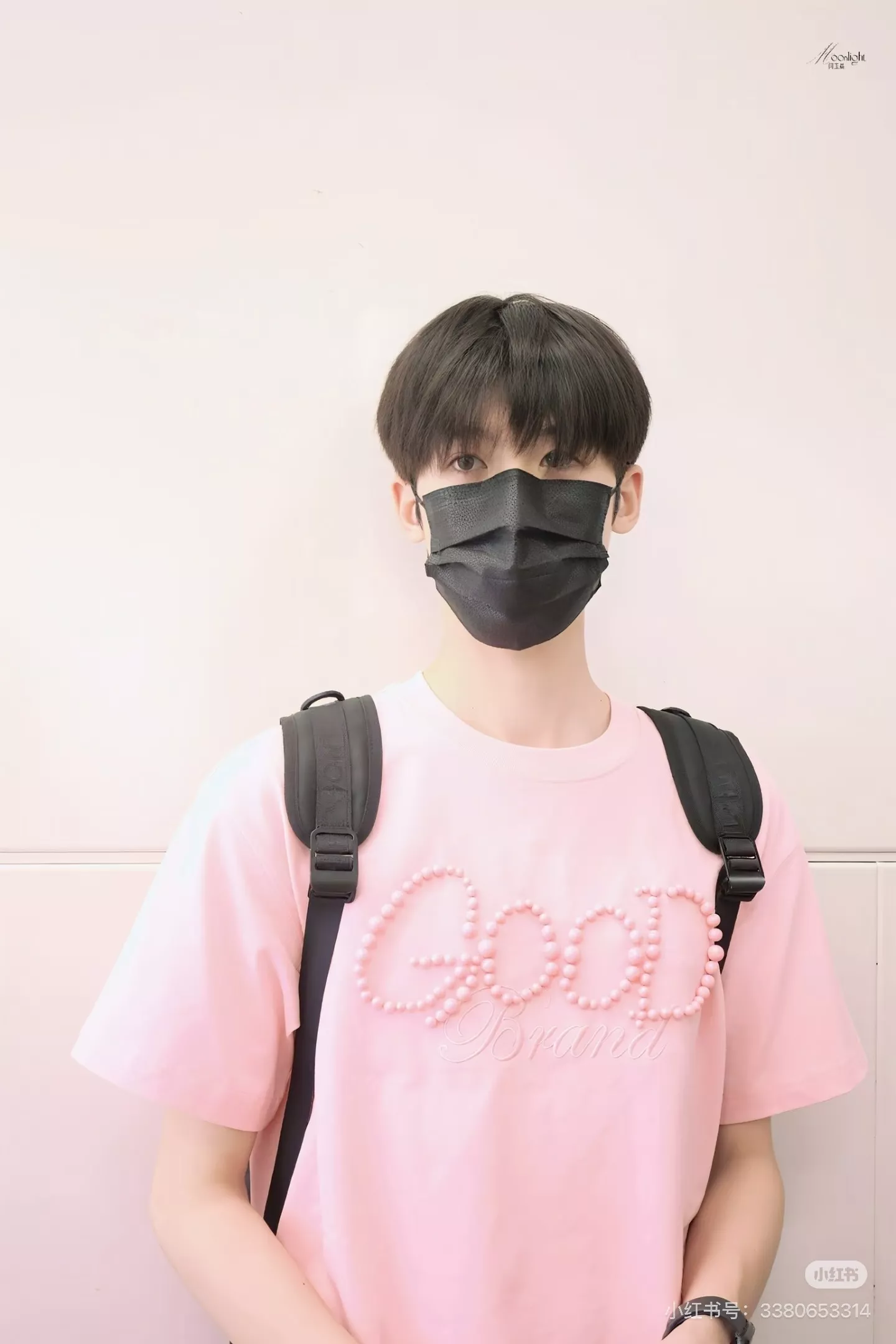 굿브랜드 레터링 진주 장식 반소매 티셔츠 상세 이미지 28