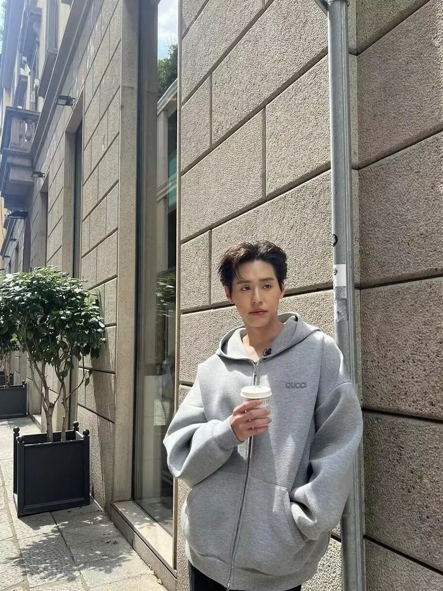 구찌 로고 패치 자수 집업 후드 재킷 상세 이미지 23