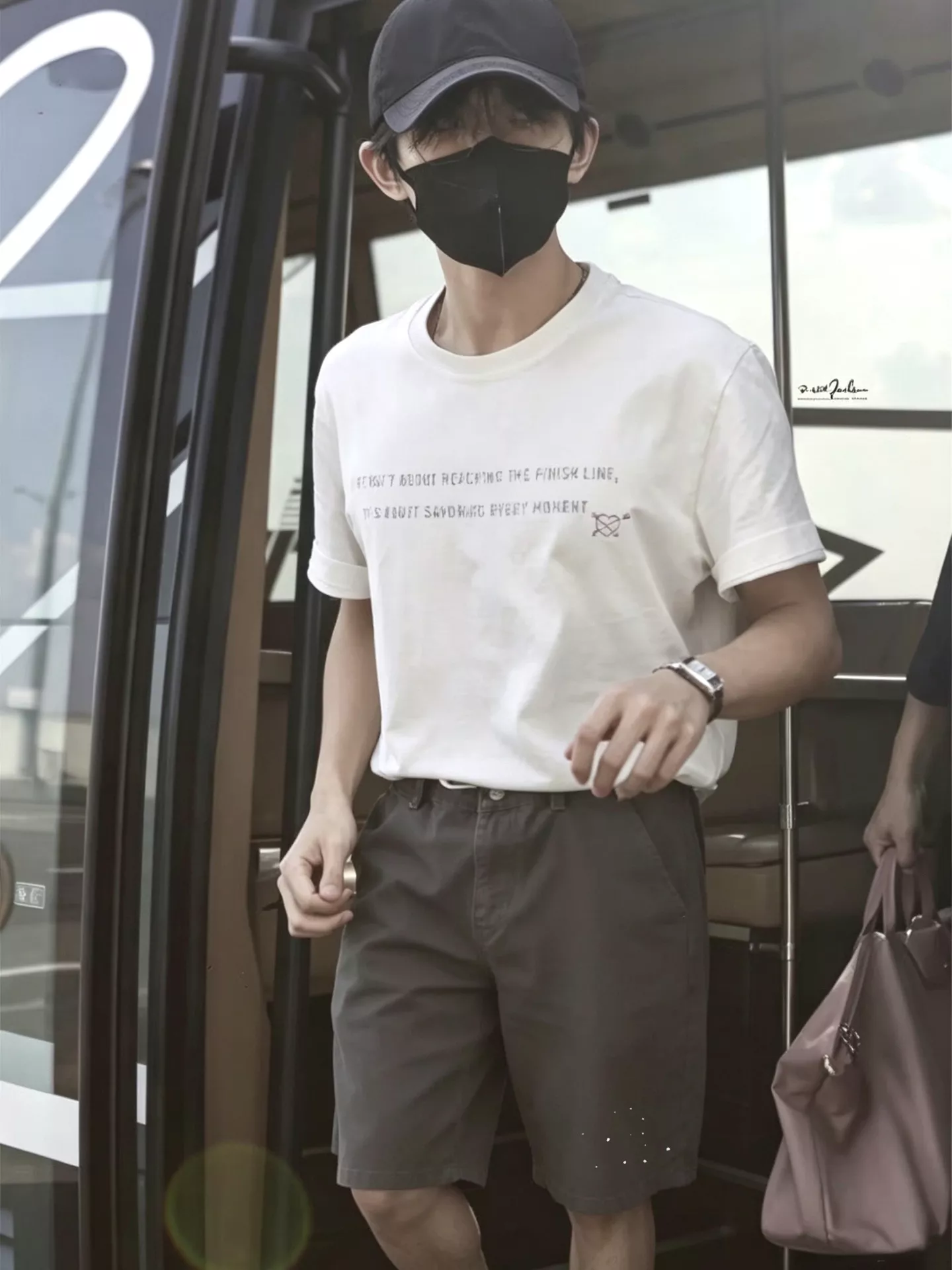 앙팡리쉬데프리메 워싱 디스트로이드 그래피티 데님 반바지 상세 이미지 24