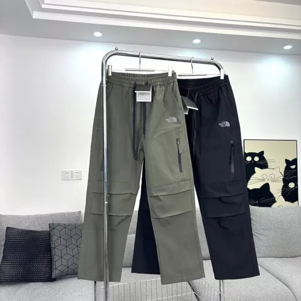 노스페이스 자수 로고 포인트의 경량 롱 팬츠