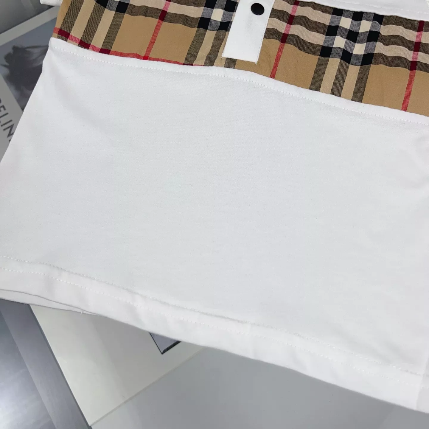 버버리 체크 보타이 상하의 세트 상세 이미지 9