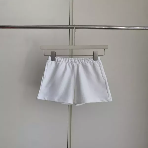 구찌 유아동 화이트 캐주얼 하프 팬츠