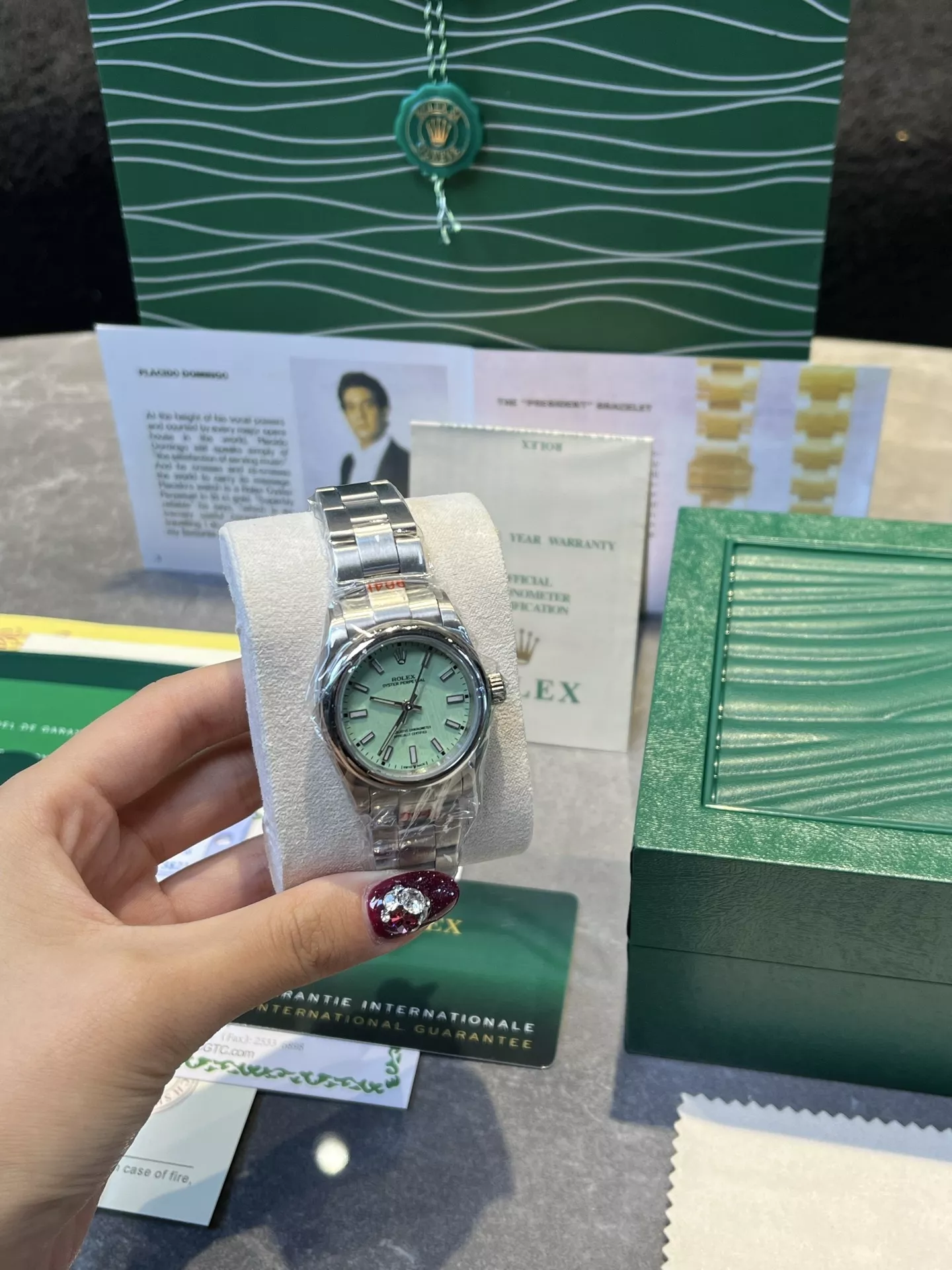 롤렉스 오이스터 퍼페츄얼 30mm 메탈 워치 상세 이미지 3