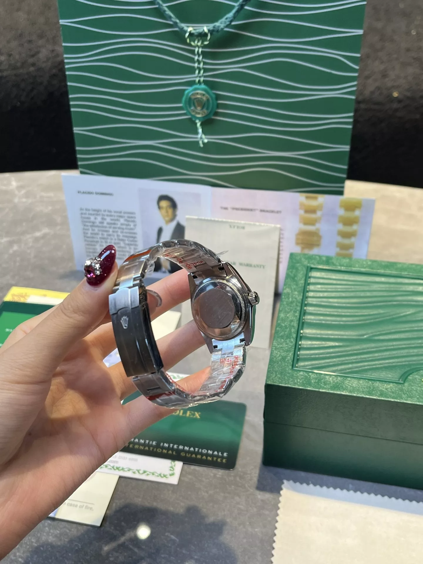 롤렉스 오이스터 퍼페츄얼 30mm 메탈 워치 상세 이미지 9
