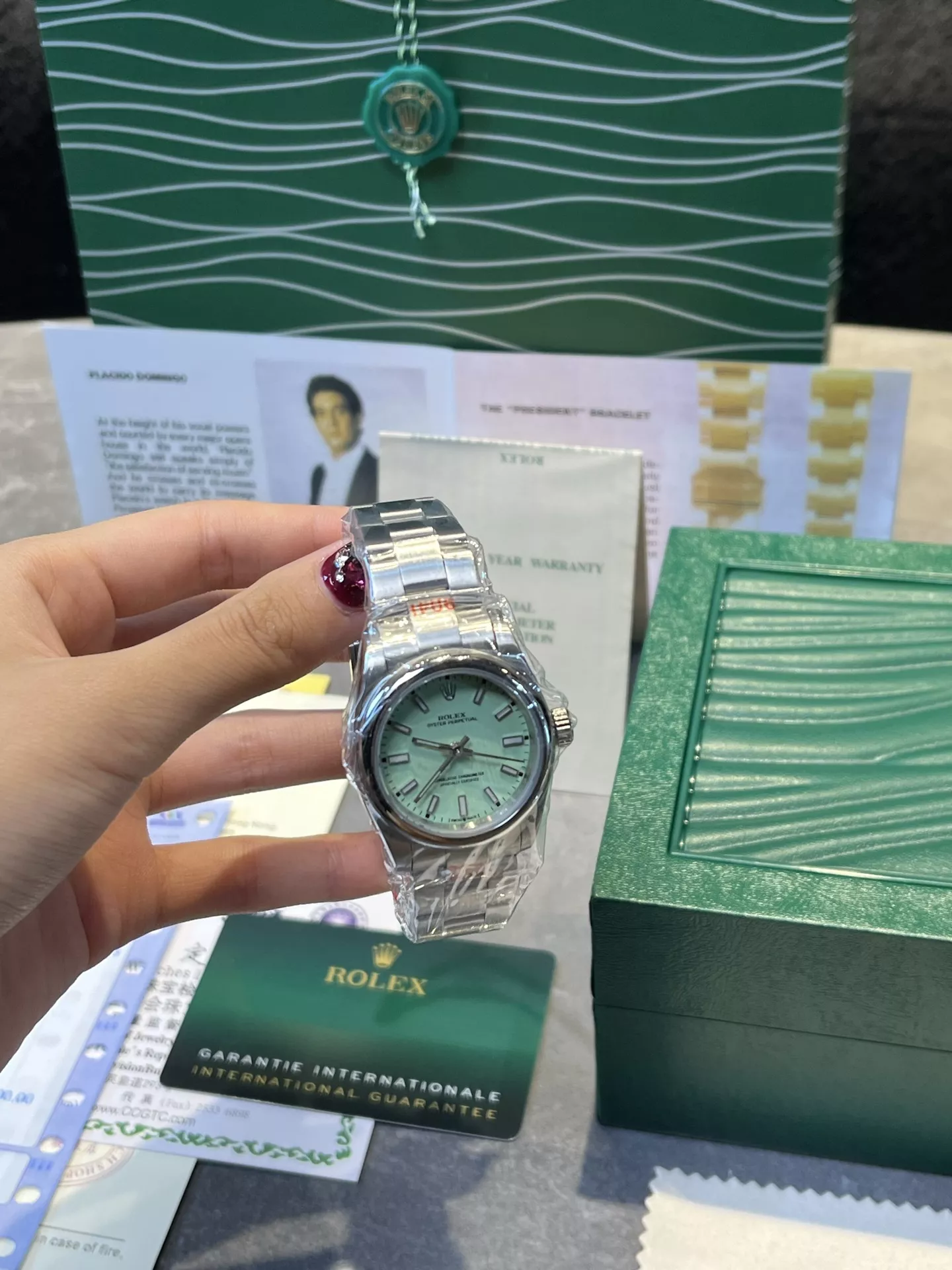 롤렉스 오이스터 퍼페츄얼 30mm 메탈 워치 상세 이미지 5