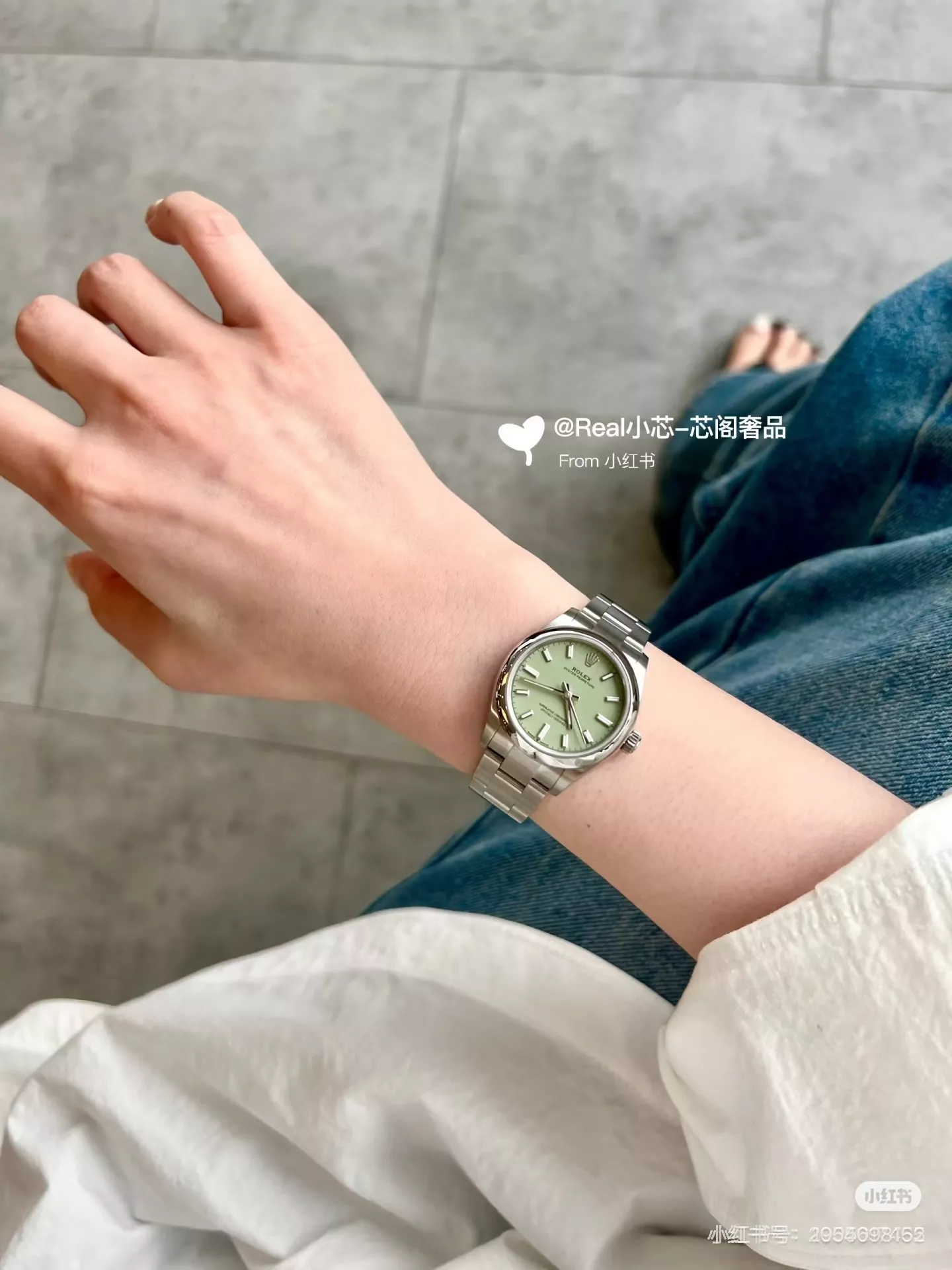 롤렉스 오이스터 퍼페츄얼 30mm 메탈 워치 상세 이미지 10