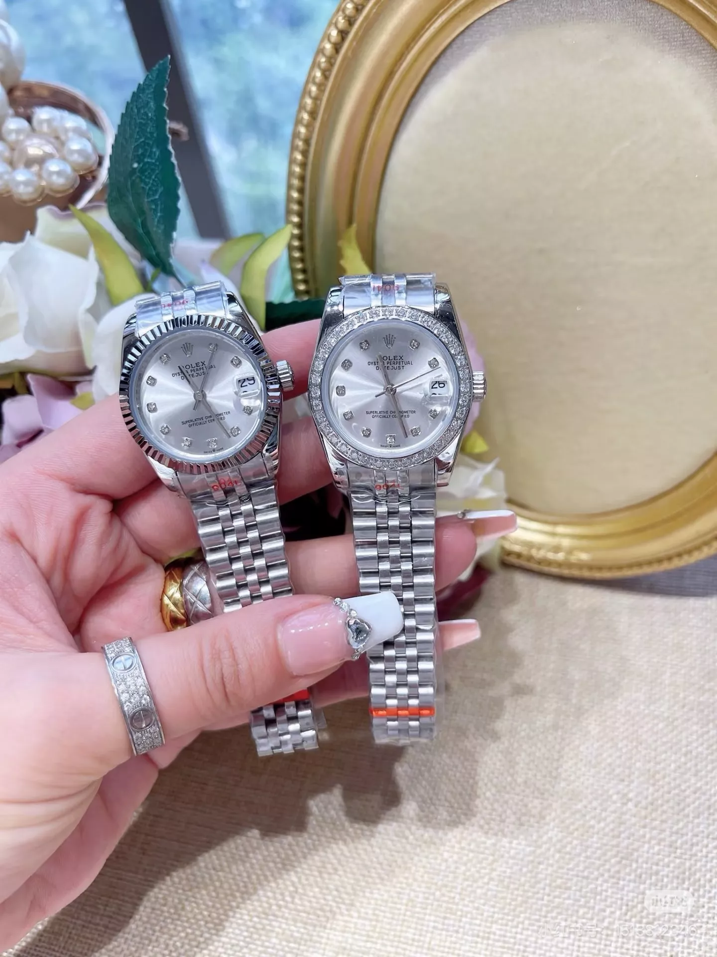 롤렉스 로그 시리즈 31mm 쿼츠 메탈 워치 상세 이미지 12