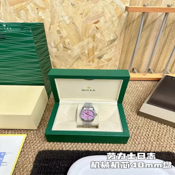 롤렉스 데이저스트 세라믹 베젤 40mm 메탈 워치