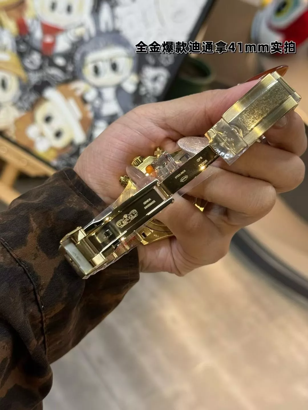 롤렉스 코스모그래프 데이토나 40mm 오토매틱 메탈 워치 상세 이미지 4