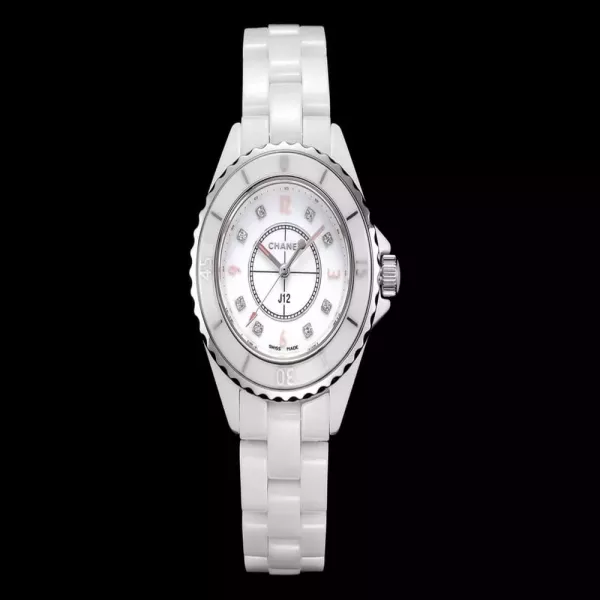 샤넬 J12 33mm 화이트 세라믹 오토매틱 워치