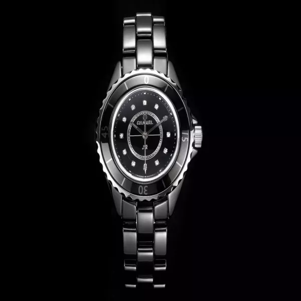 샤넬 J12 33mm 슈퍼 세라믹 오토매틱 워치