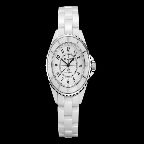 샤넬 J12 33mm 화이트 세라믹 오토매틱 워치