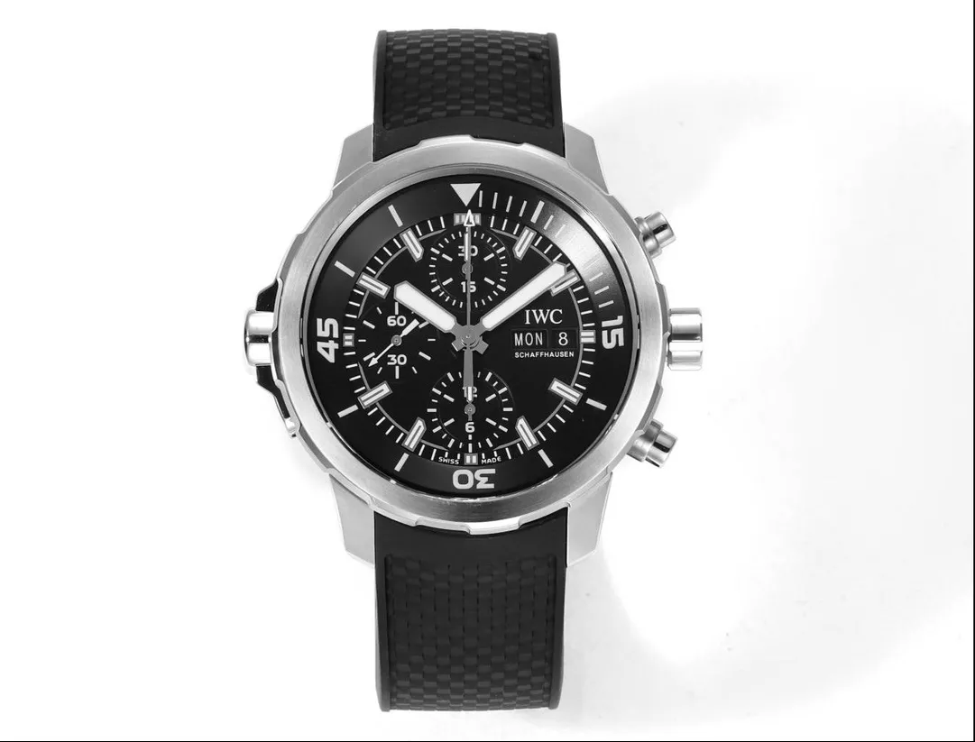IWC샤프하우젠 아쿠아타이머 크로노그래프 44mm 러버 스트랩 워치 상세 이미지 1