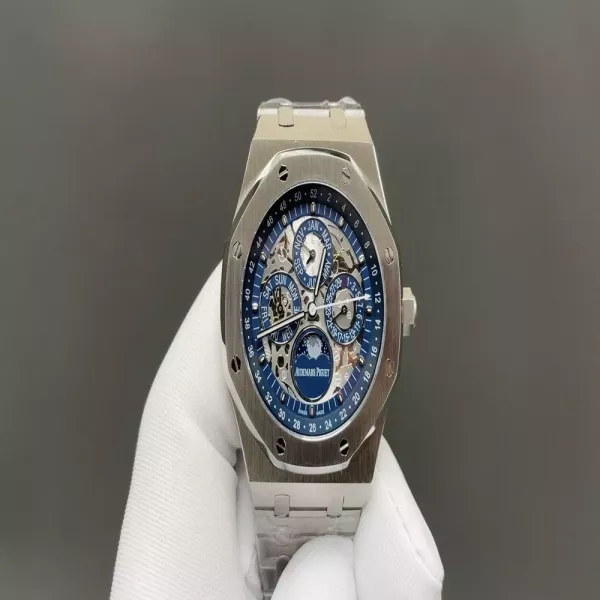 오데마피게 로열오크 26574ST 41mm 문페이즈 메탈 워치