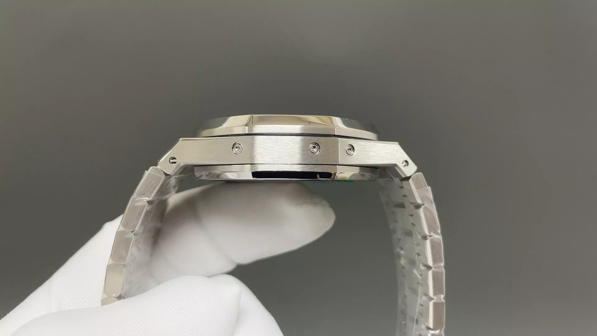 오데마피게 로열오크 26574ST 블루 다이얼 41mm 메탈 워치 상세 이미지 5
