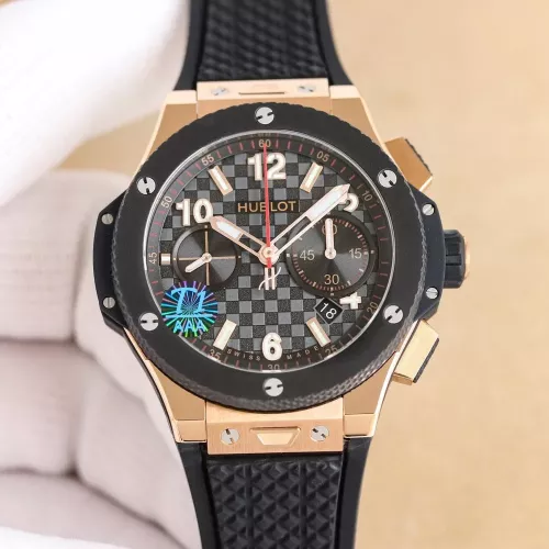 위블로 빅뱅 20주년 기념 43mm 크로노그래프 워치