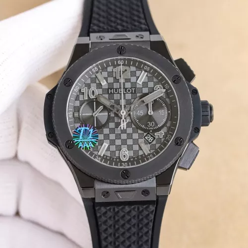 위블로 빅뱅 20주년 기념 43mm 크로노그래프 워치