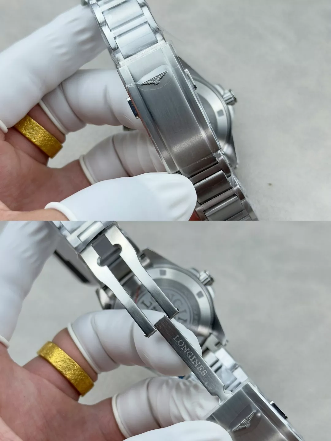론진 콘퀘스트 3세대 42mm 세라믹 베젤 오토매틱 워치 상세 이미지 9
