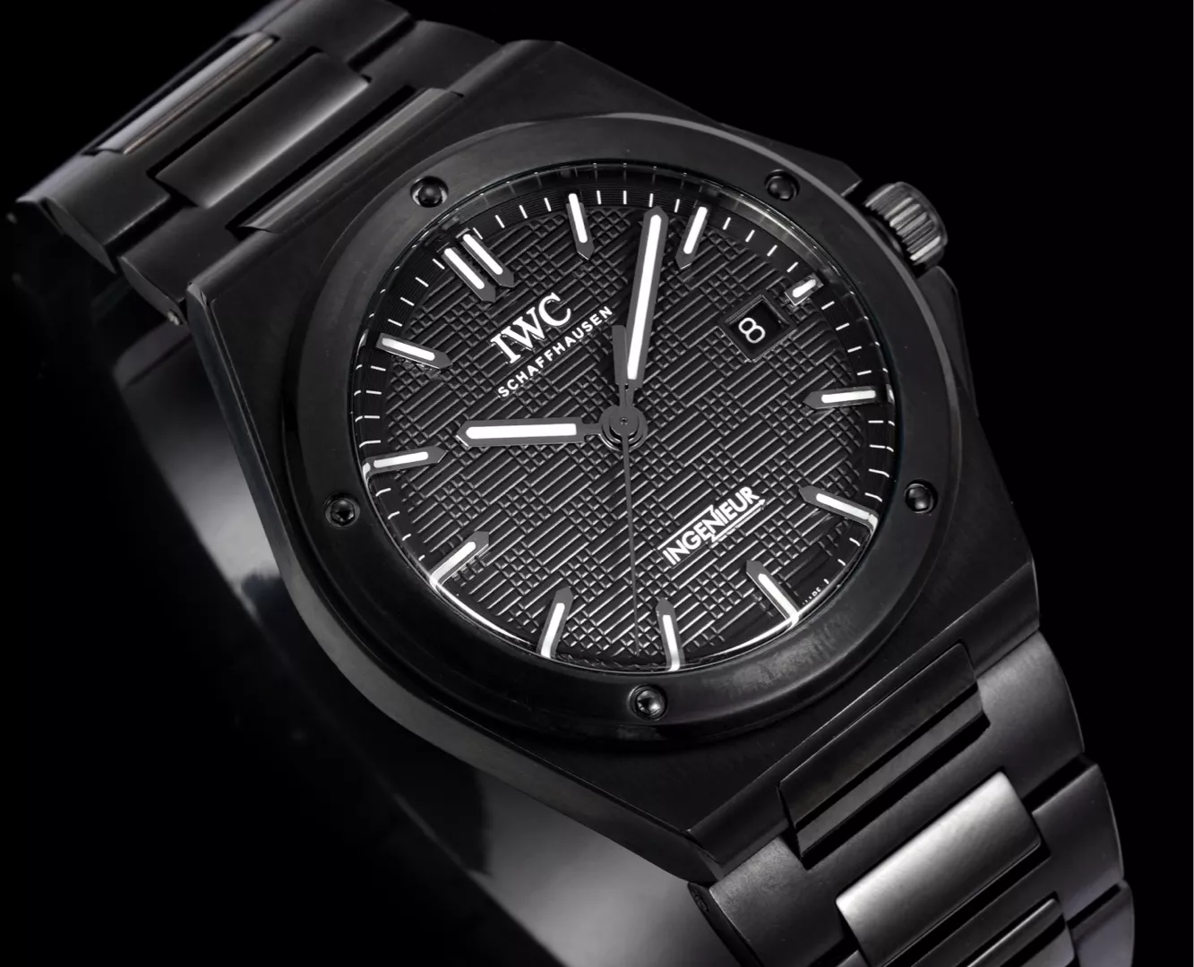 IWC샤프하우젠 인제니어 40mm 스테인리스 오토매틱 워치 상세 이미지 5