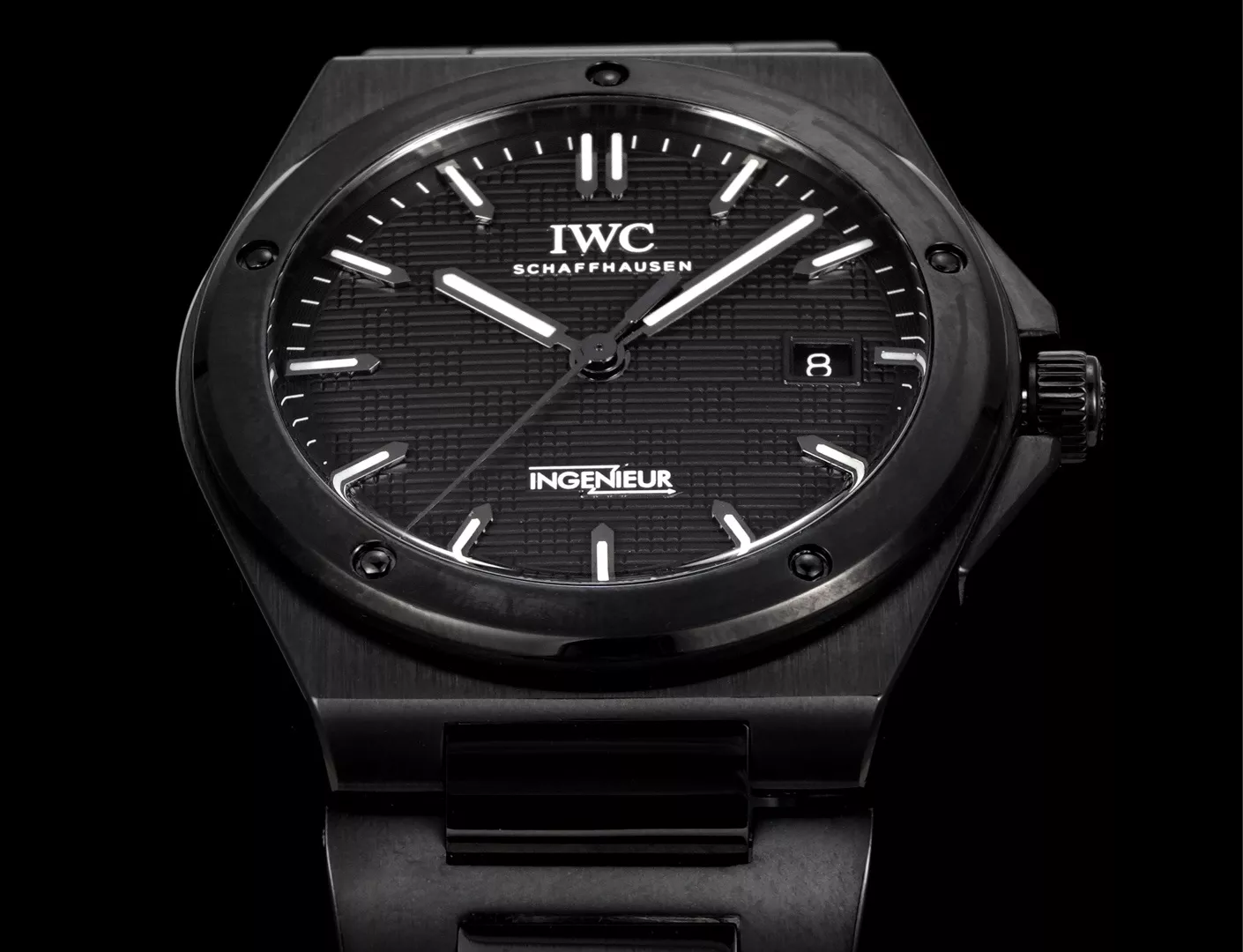 IWC샤프하우젠 인제니어 40mm 스테인리스 오토매틱 워치 상세 이미지 3
