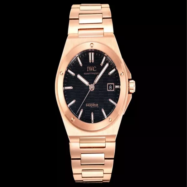 IWC샤프하우젠 엔지니어 40mm 블랙 다이얼 메탈 오토매틱 워치