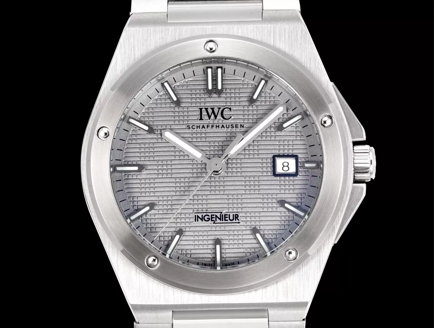 IWC샤프하우젠 인제니어 40mm 스테인리스 오토매틱 워치 상세 이미지 2
