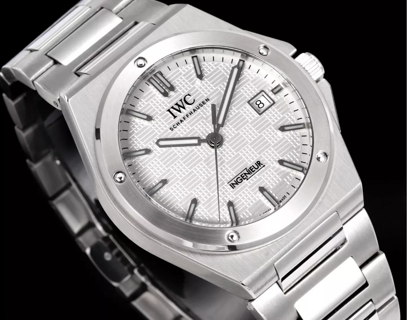 IWC샤프하우젠 인제니어 40mm 스테인리스 오토매틱 워치 상세 이미지 5