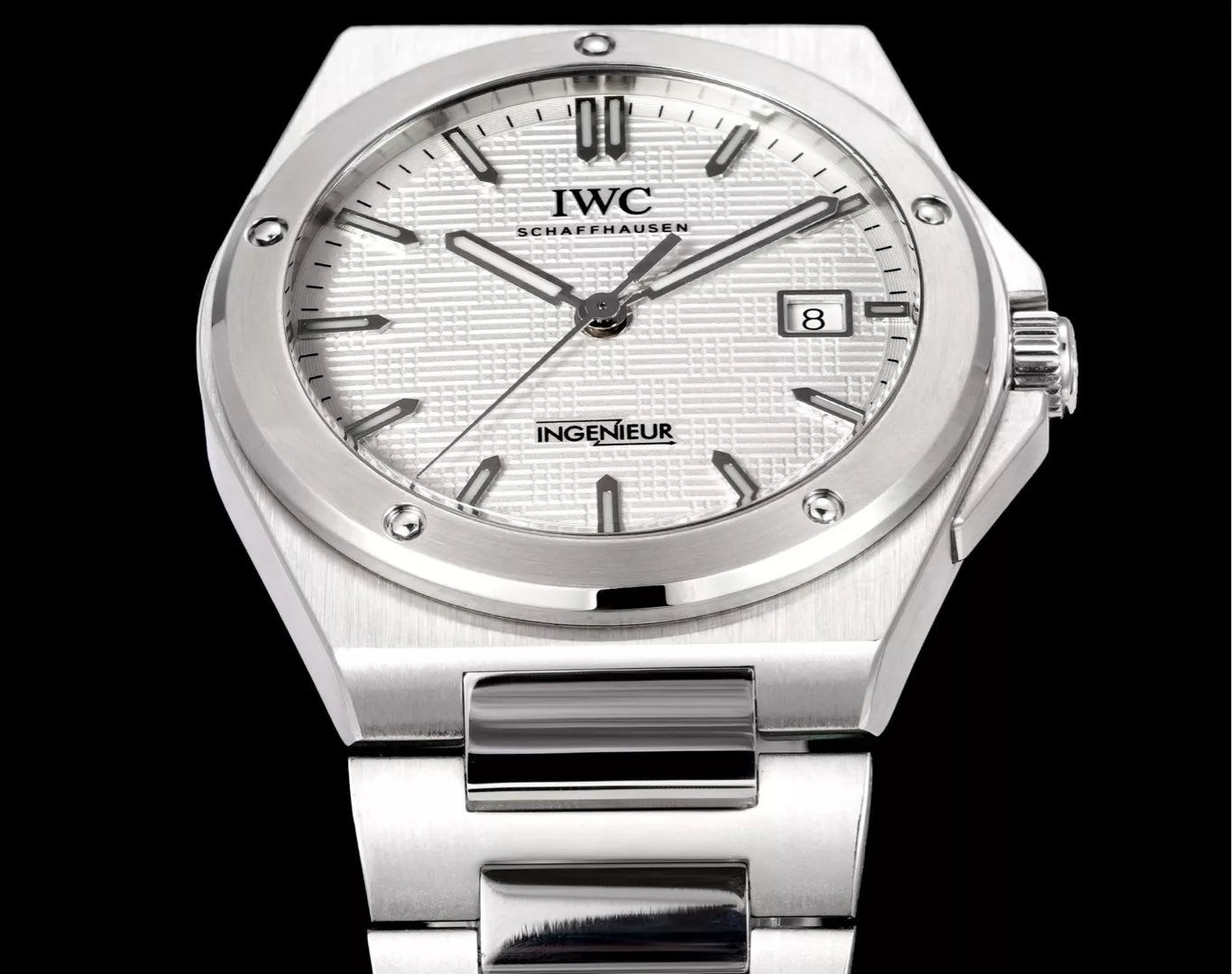 IWC샤프하우젠 인제니어 40mm 스테인리스 오토매틱 워치 상세 이미지 3