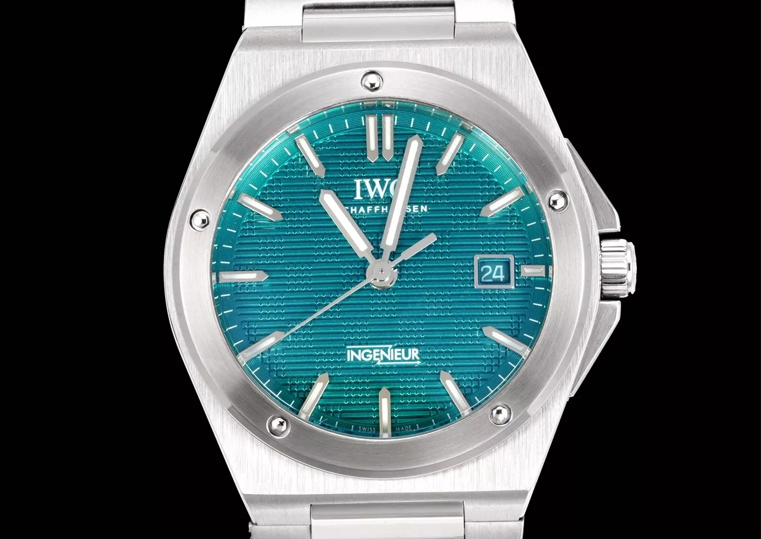 IWC샤프하우젠 인제니어 40mm 스테인리스 오토매틱 워치 상세 이미지 2
