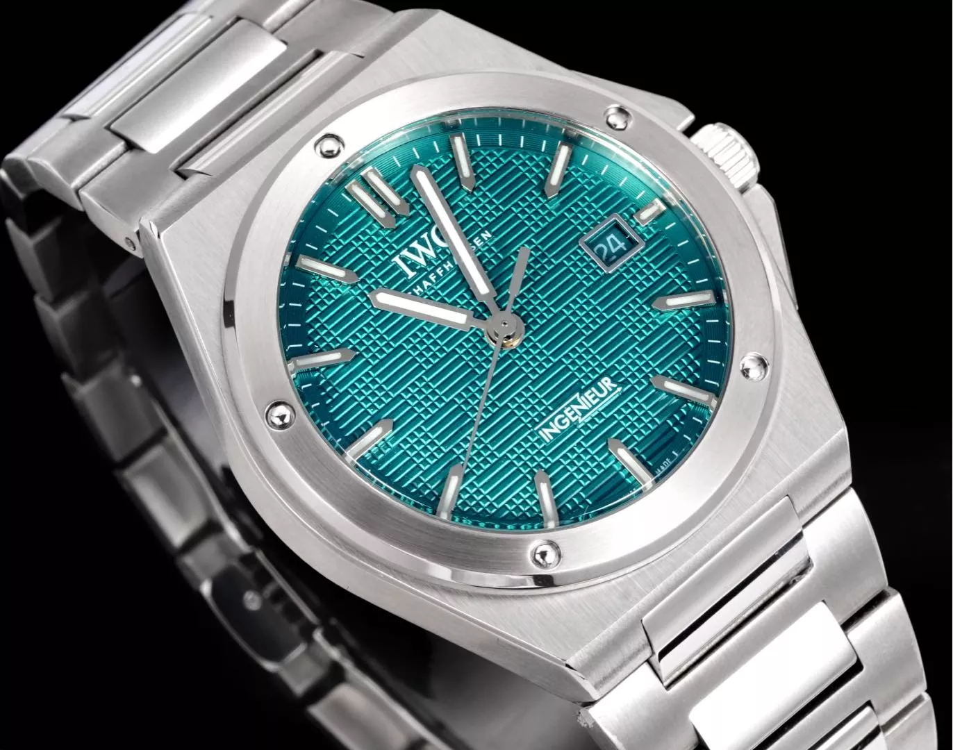 IWC샤프하우젠 인제니어 40mm 스테인리스 오토매틱 워치 상세 이미지 5